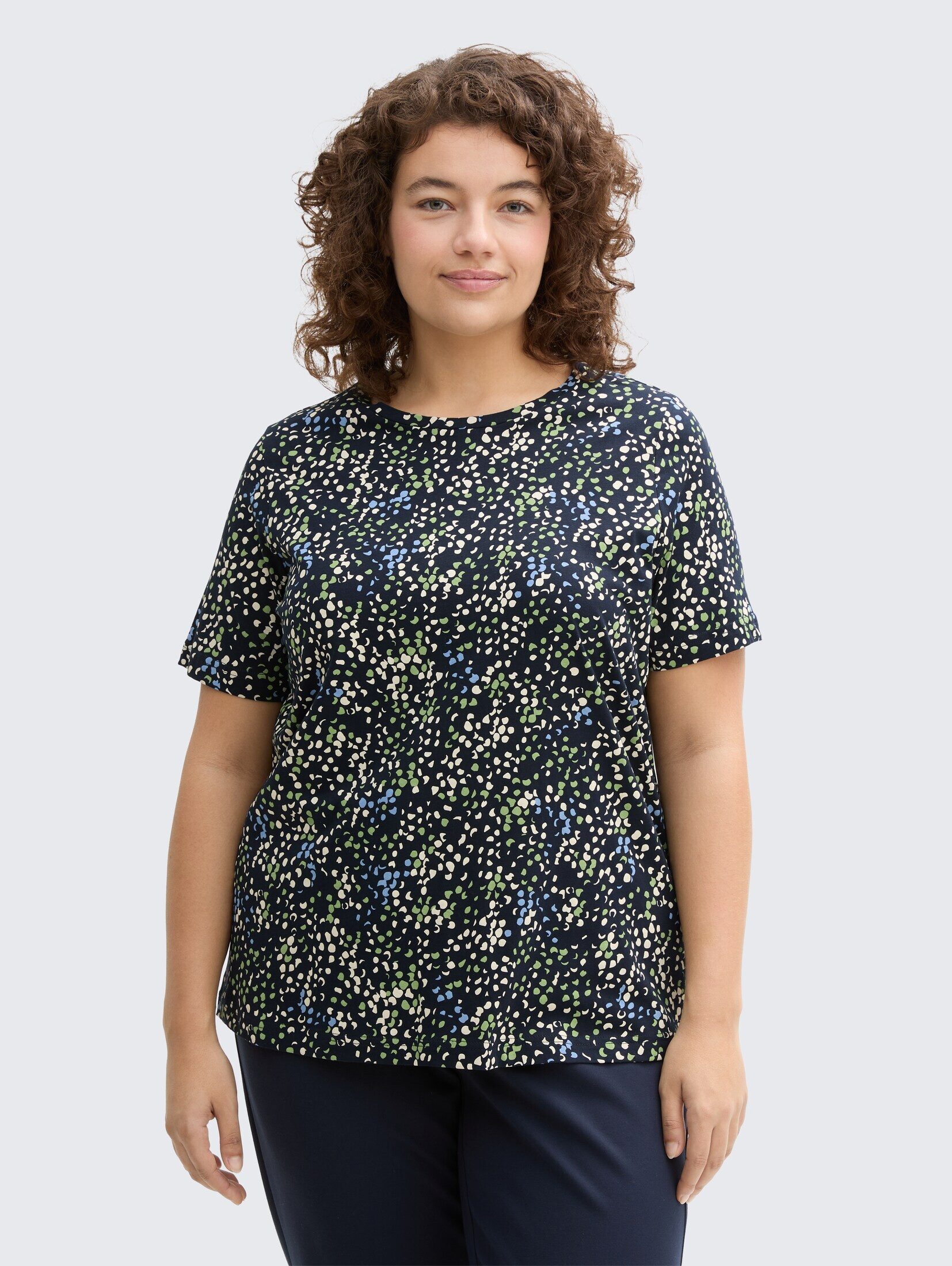 TOM TAILOR PLUS T-Shirt T-Shirt Plus Size - T-Shirt mit Print günstig online kaufen
