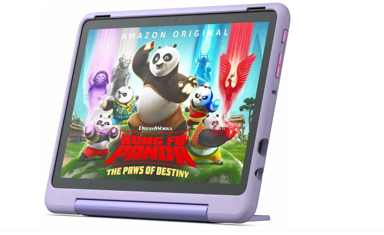Amazon Fire HD 10 Kids Pro Version 2023 mit Kindersicherung und dünne Hülle Tablet (10", 32 GB, Fire OS, Kindergerecht, lange Akkulaufzeit)