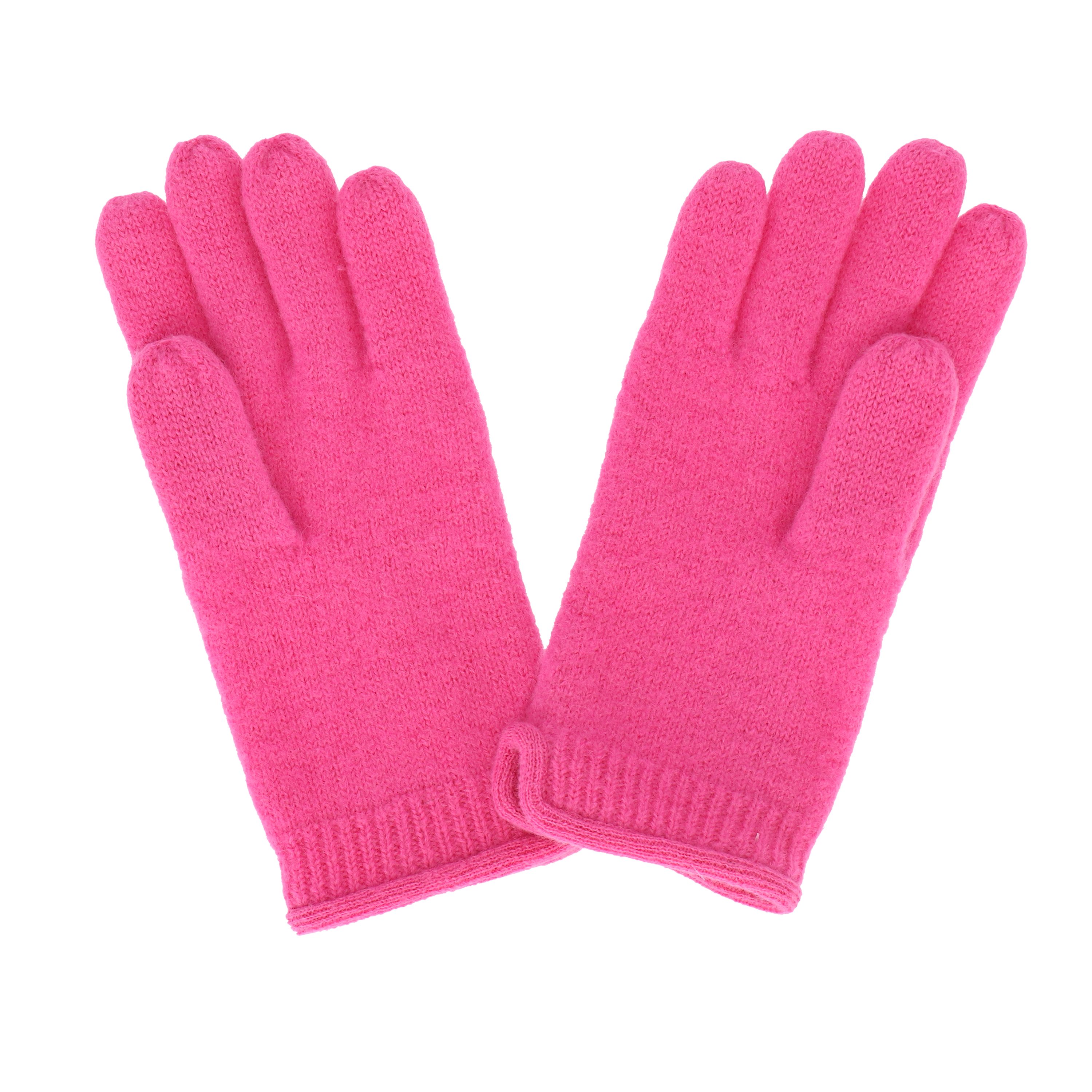 pink leicht Wolle Fingerhandschuh Strickhandschuhe Accessoires gewalkt reine halsüberkopf Feinstrick,