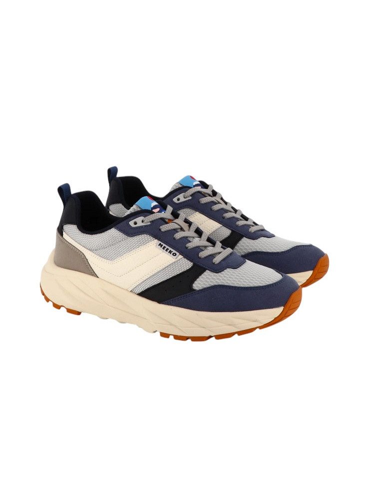 Meeko Pongo Navy - dunkelblau/beige Herren Sneaker