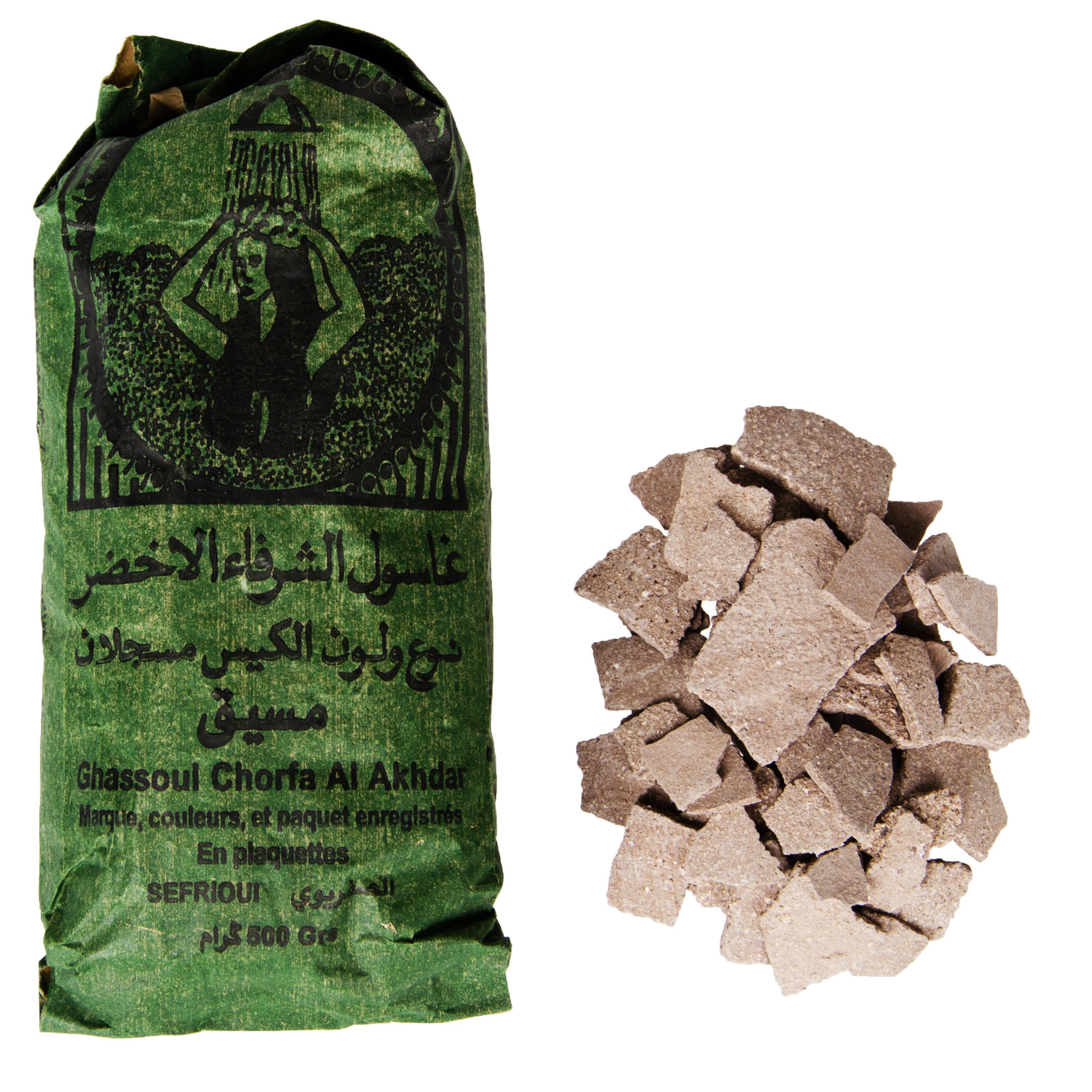 Handseife Ghassoul Chourafa Granulat 500g