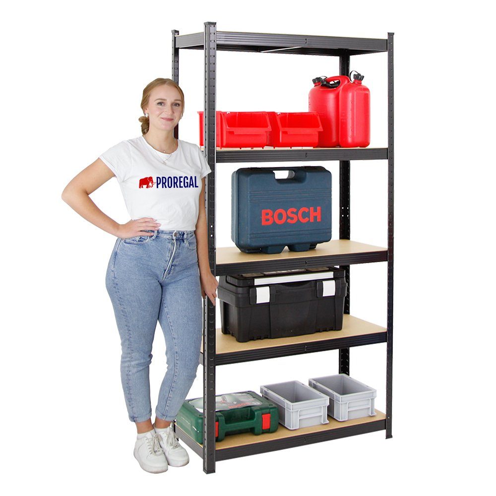 PROREGAL® Schwerlastregal Schwerlastregal Ragnar, HxBxT 180x90x40 günstig online kaufen