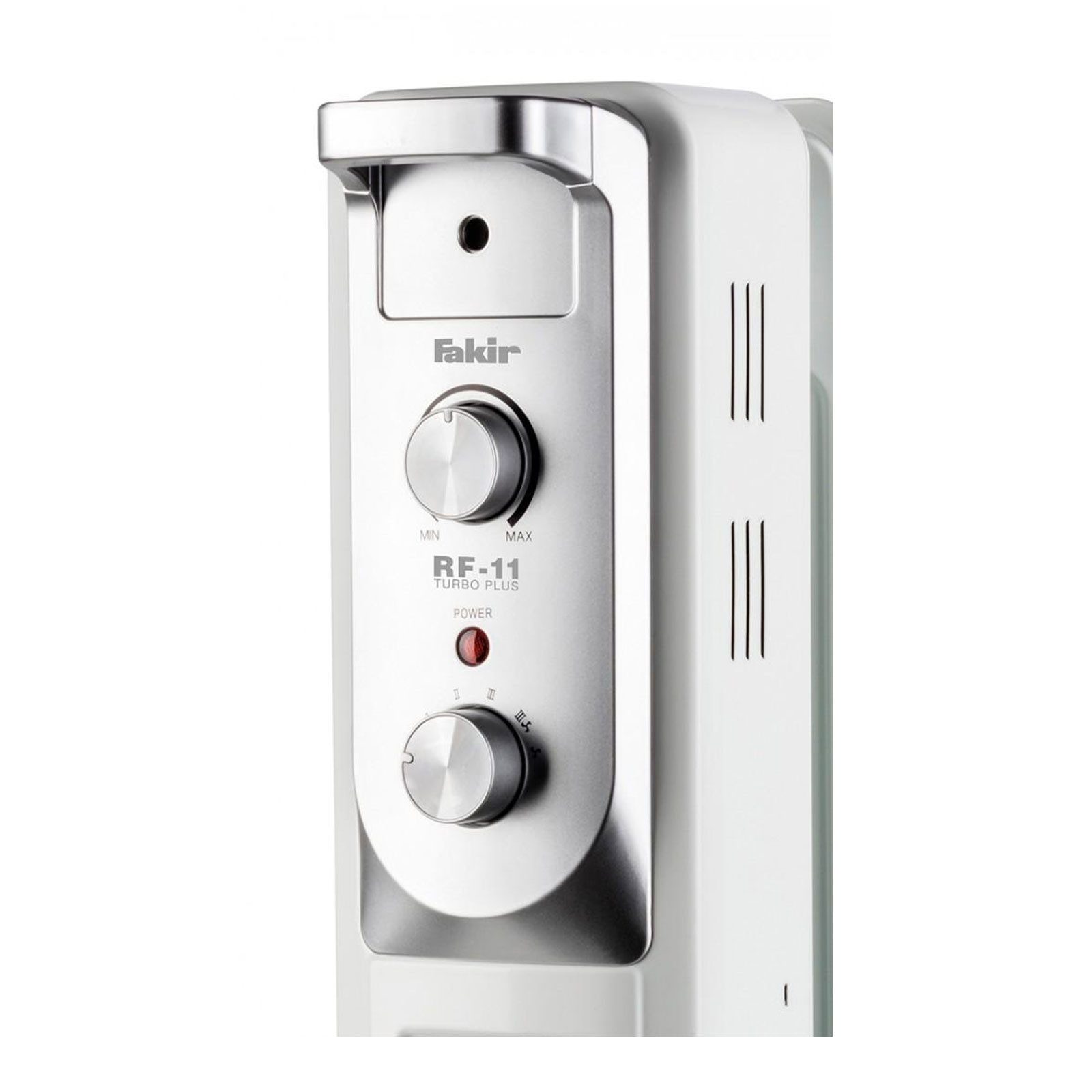 FAKIR Ölradiator RF-11 Turbo Plus, 11 Rippen, 4 Stufen, Thermostat, 4 Lenkrollen