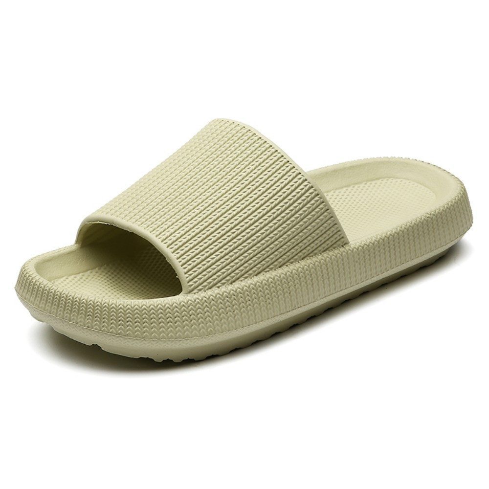 HUSK'SWARE Unisex Badeschlappen Damen Herren Badepantolette (Unisex Badeschlappen - Rutschfest & leicht fur Sommer und Bad) Rutschfeste Sohle Bequemes FuBbett Vielseitig einsetzbar