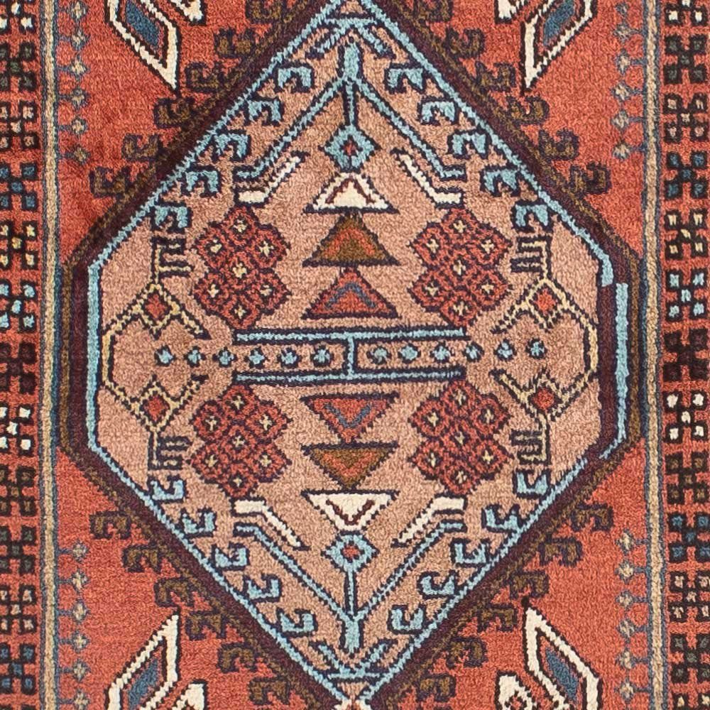 Orientteppich Perser - Nomadic x rechteckig, - rost, - 10 Einzelstück mm, morgenland, Wohnzimmer, Höhe: 282 cm mit Handgeknüpft, Zertifikat 68