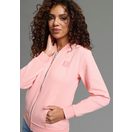 DELMAO Sweatjacke in modischer Bomberjacken-Form