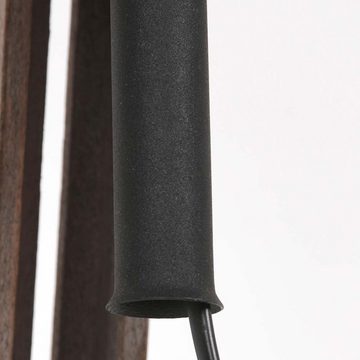 Steinhauer LIGHTING Deckenfluter, Stehlampe Stativlampe Wohnzimmerleuchte Metall Schwarz H 165 cm