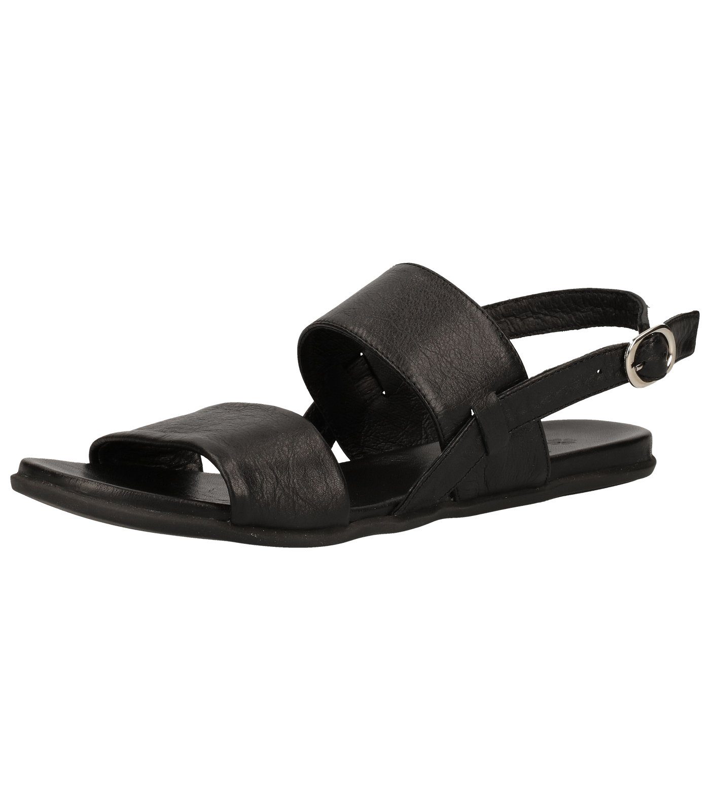 ILC Sandalen Leder Riemchensandalette Schwarz