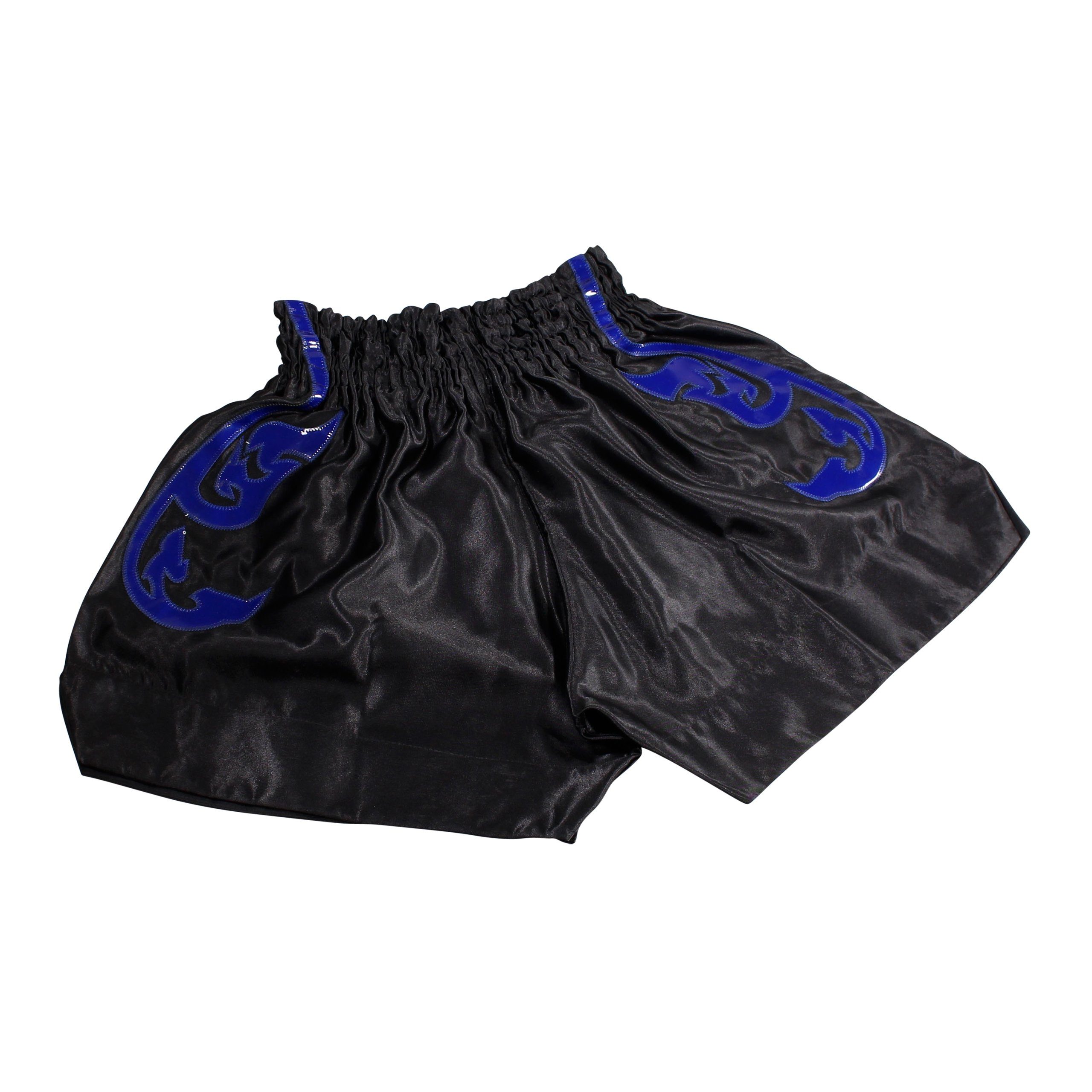 BAY-Sports Sporthose Muay Thai Kick Hose Shorts Thaiboxhose Thaiboxen MMA kurz Kickboxen (traditional und aufwendig verarbeitet, Laser Cut Serie) Laser Cut Serie