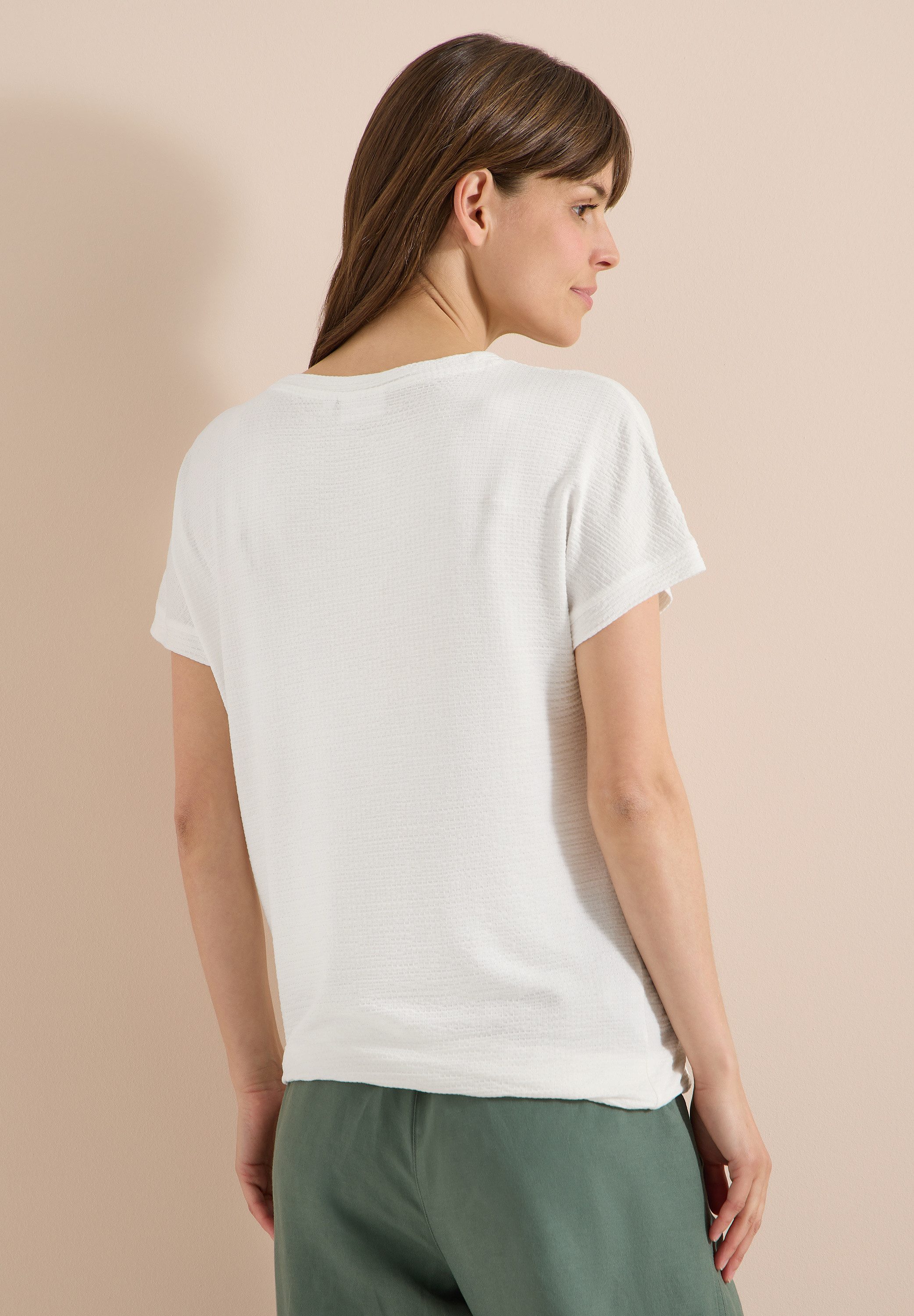 CECIL T-Shirt in Unifarbe