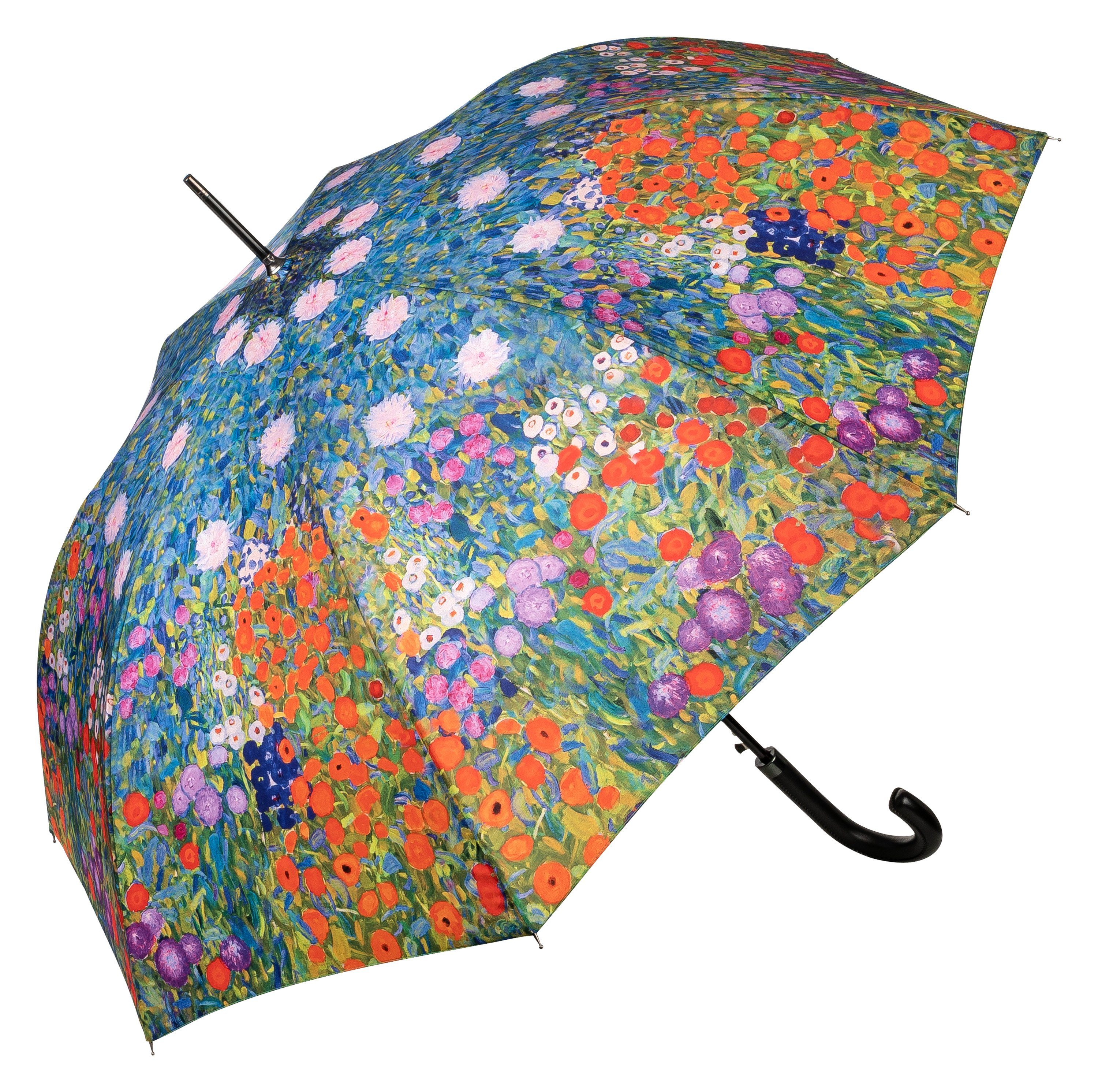 von Lilienfeld Stockregenschirm Motivschirm Gustav Klimt Bauerngarten Kunst günstig online kaufen