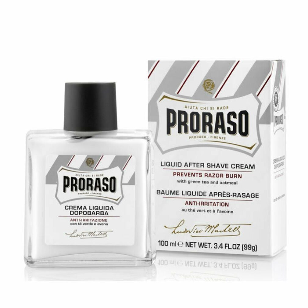 PRORASO After Shave Lotion Liquid Ater Shave Cream Prevent Razor Burn