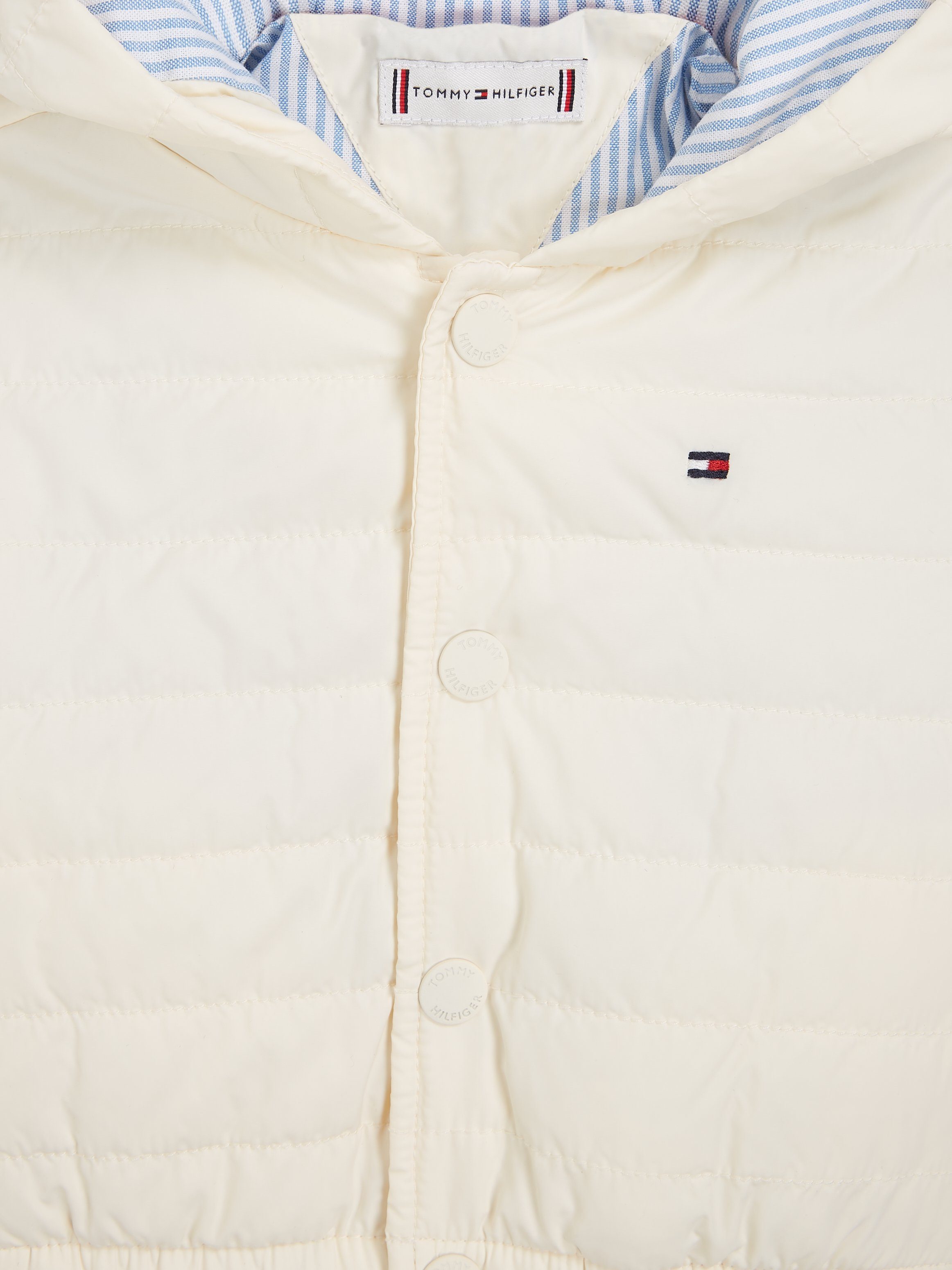 Tommy Hilfiger Winterjacke BABY QUILTED JACKET mit Logo-Details