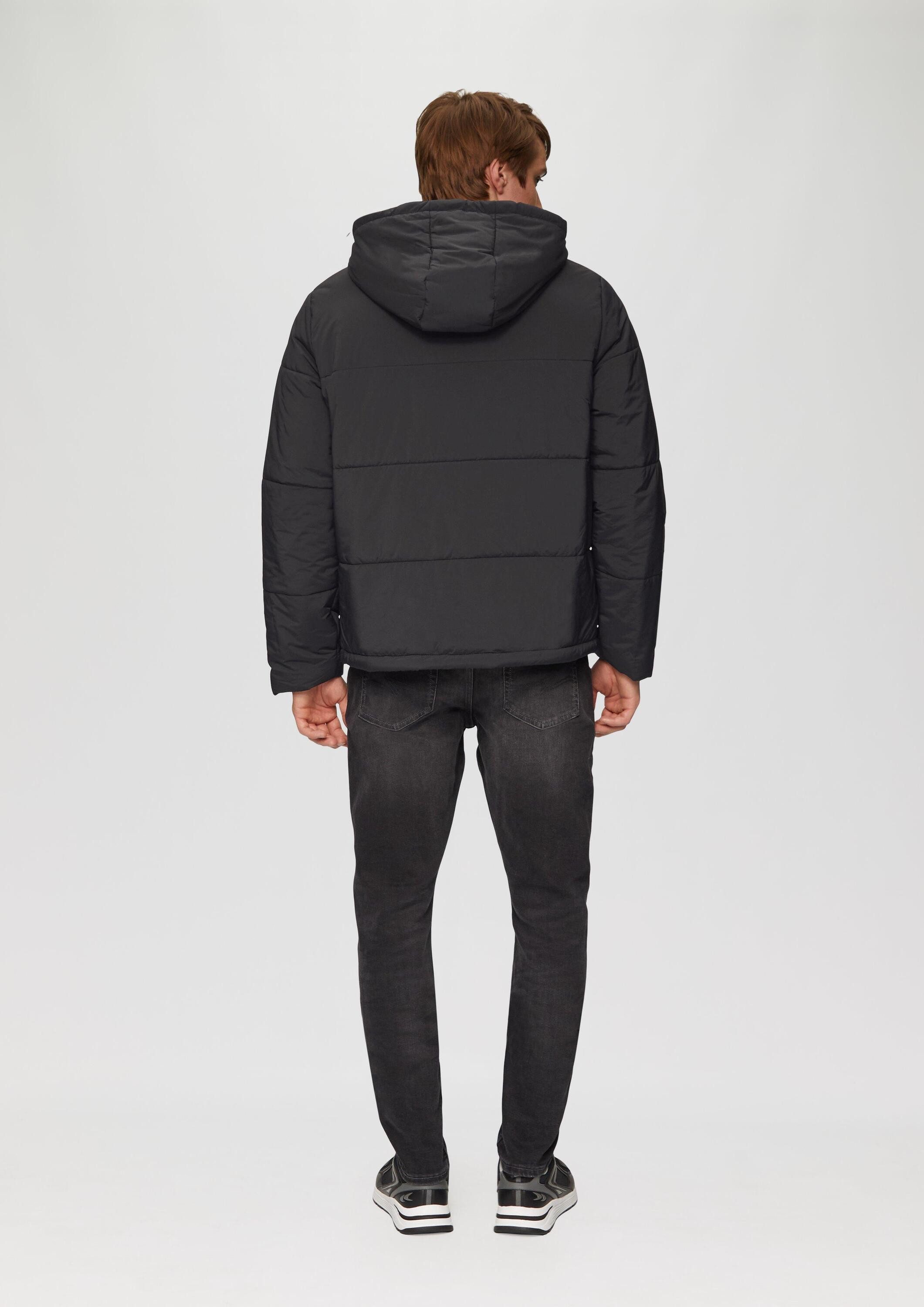 QS Winterjacke Outdoor-Jacke Gesteppte Outdoor-Jacke mit Kapuze