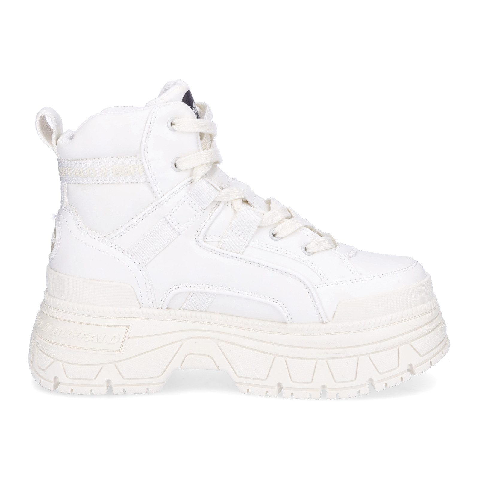 Buffalo Buffalo Damen Schnürboot Fusion Hyb Mid offwhite Schnürboots – Bild 4 von 5