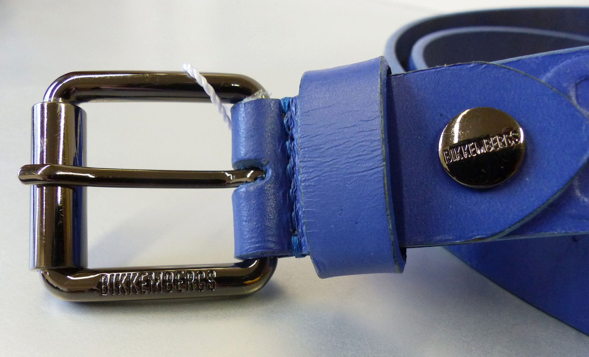 Bikkembergs Ledergürtel DB BELT LEATHER EMBOSSED Größe M günstig online kaufen