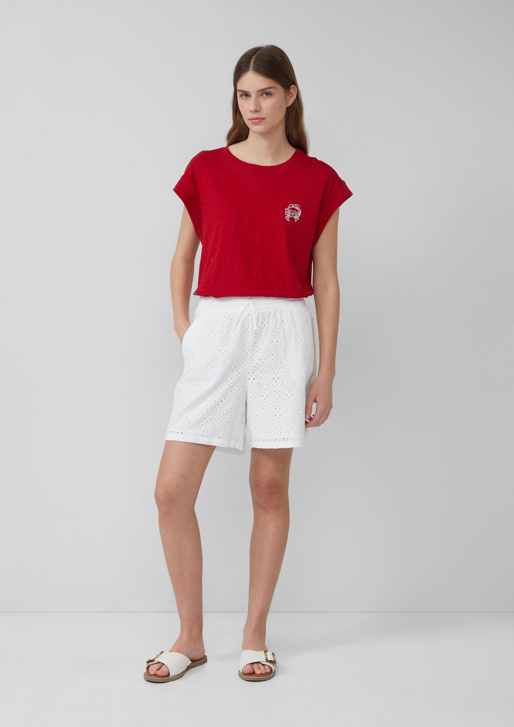 s.Oliver Shorts Hose Shorts mit Wide günstig online kaufen