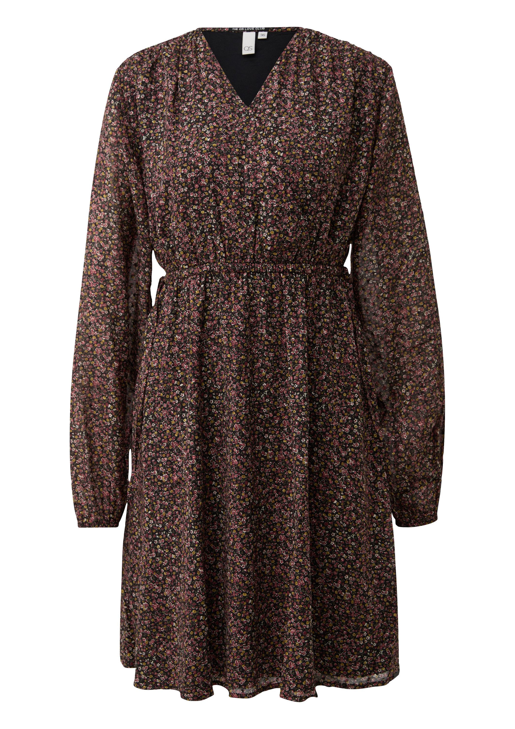 QS Minikleid Kleid Chiffonkleid günstig online kaufen