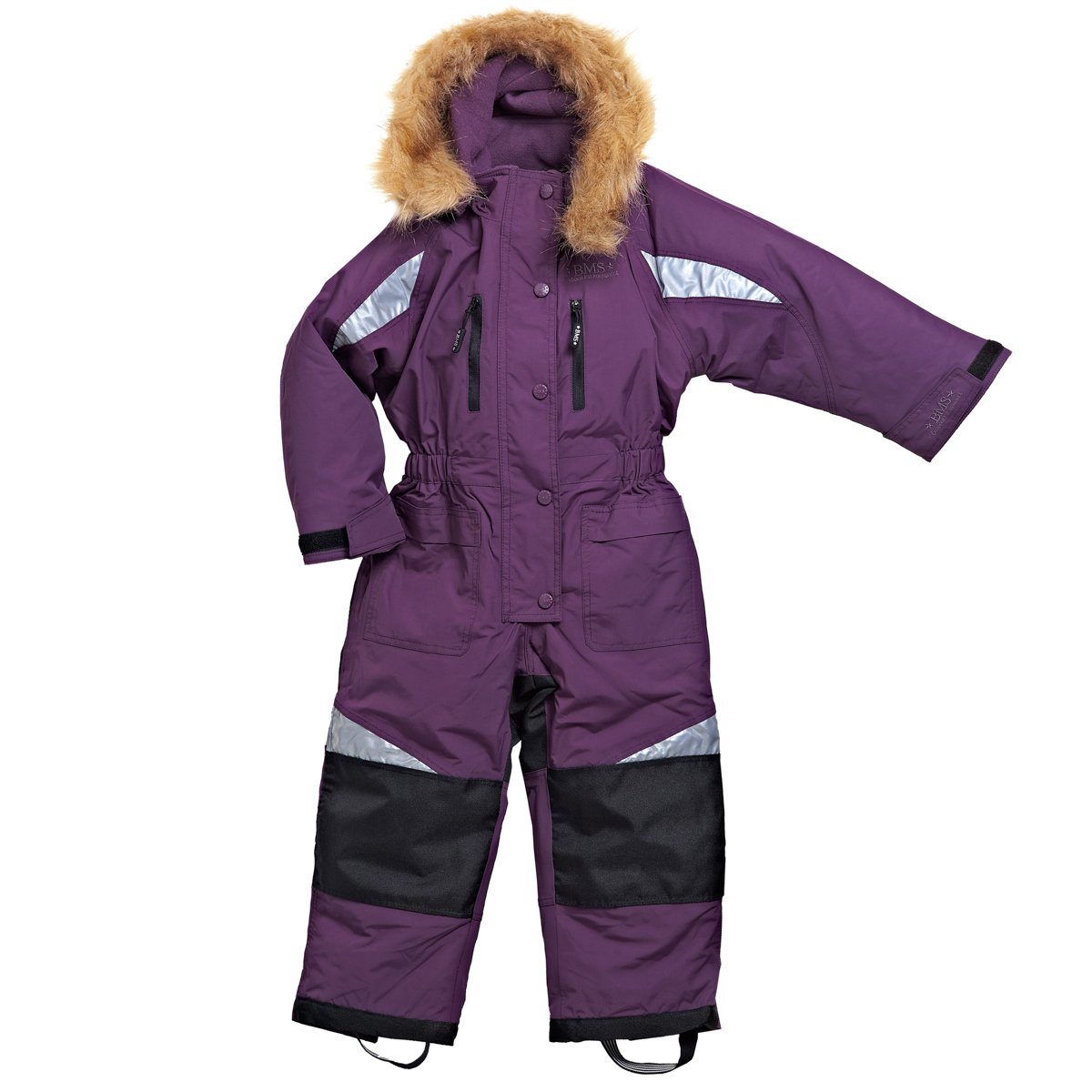 BMS Schneeoverall Skianzug für Kinder SoftLan + SORONA 100% wasserdicht und atmungsaktiv