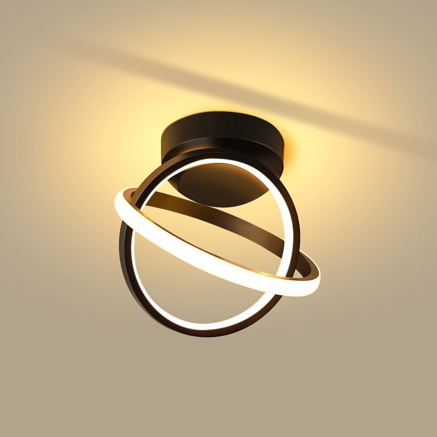 Senmudi Deckenleuchte LED Deckenlampe,26W,24cm Modern Deckenlampe günstig online kaufen