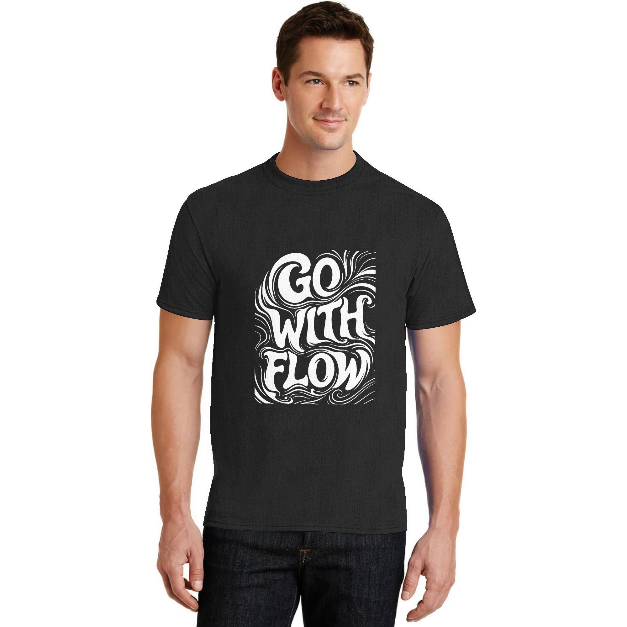 HUSK'SWARE T-Shirt HUSK'SWARE T-Shirt Herren mit Print Kurzarmshirt Rundhals Grafikshirt (1-tlg) Casual Freizeit Oberteil [Model: HS-T-123]