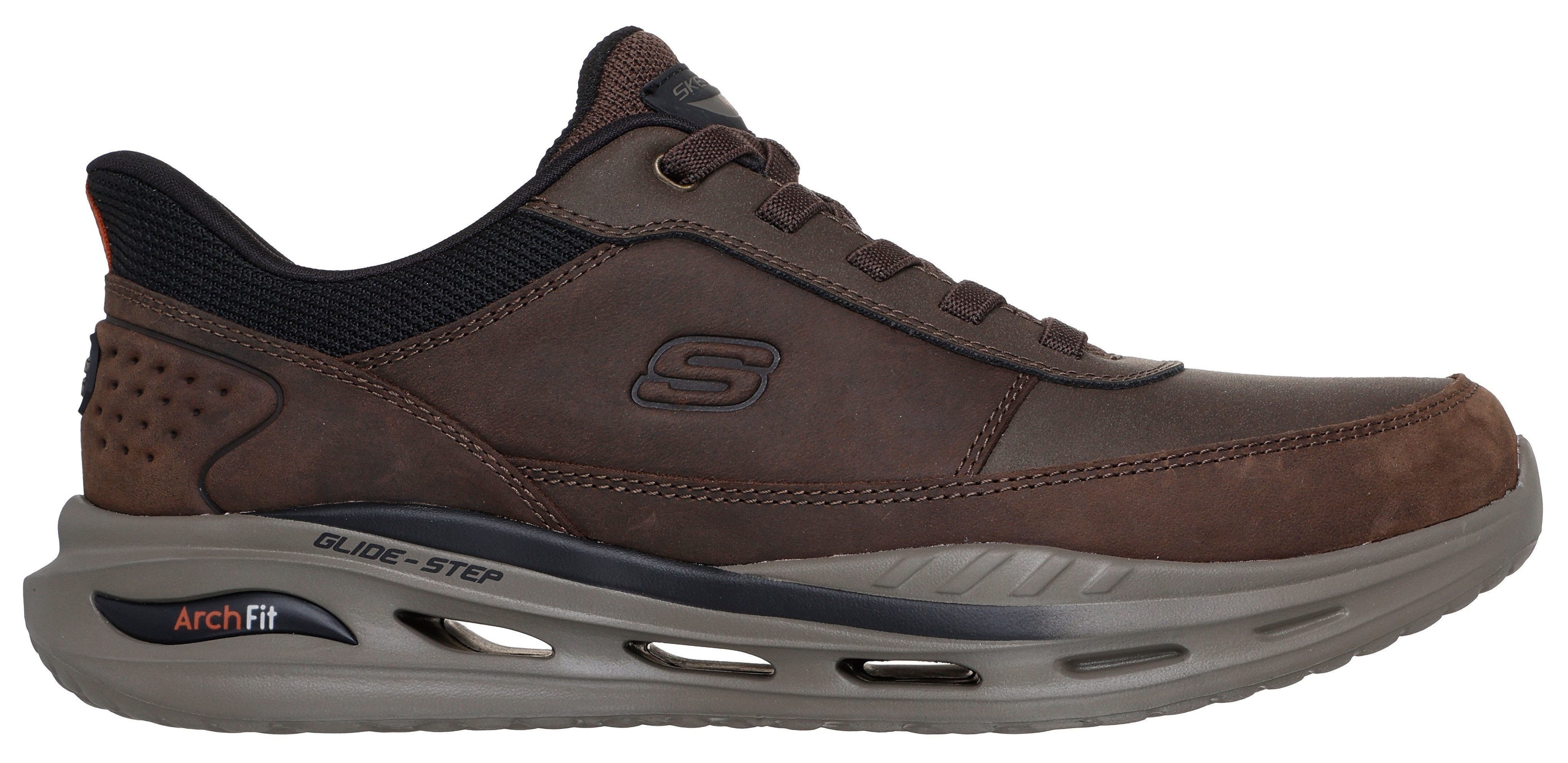 Skechers ARCH FIT ORVAN Slip-On Sneaker Schnürschuh, Trainingsschuh mit Glide Step – Bild 4 von 5