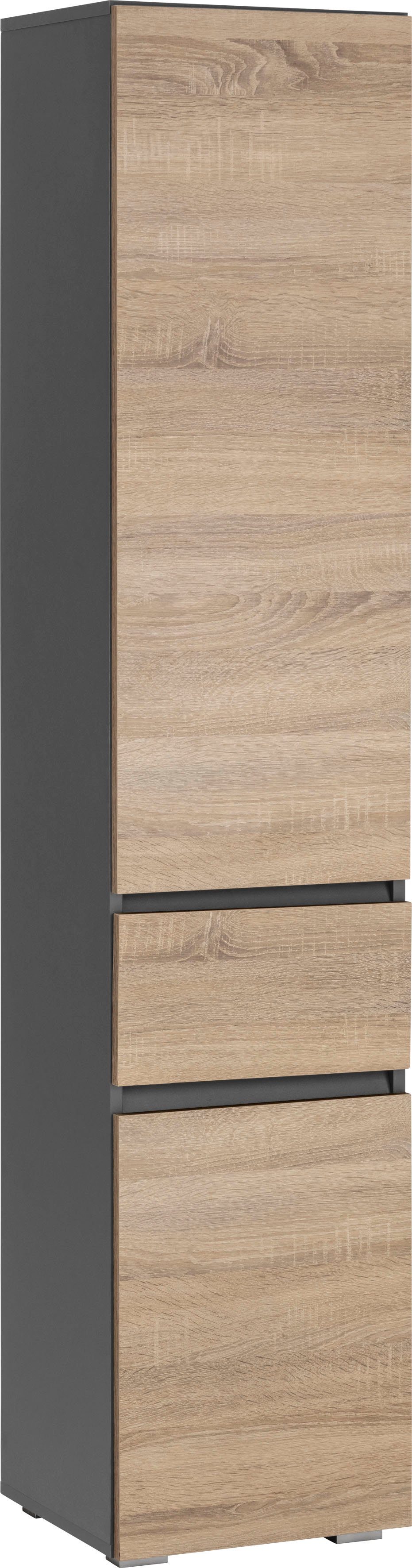 Home affaire Hochschrank Wisla Höhe 180 cm, mit Türen & Schubkasten günstig online kaufen