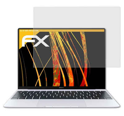 atFoliX Schutzfolie für Huawei MateBook X 2020, (2 Folien), Entspiegelnd und stoßdämpfend