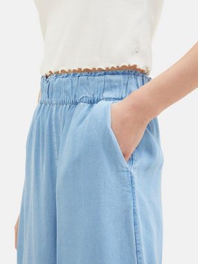 TOM TAILOR Denim Shorts (1-tlg) Drapiert/gerafft