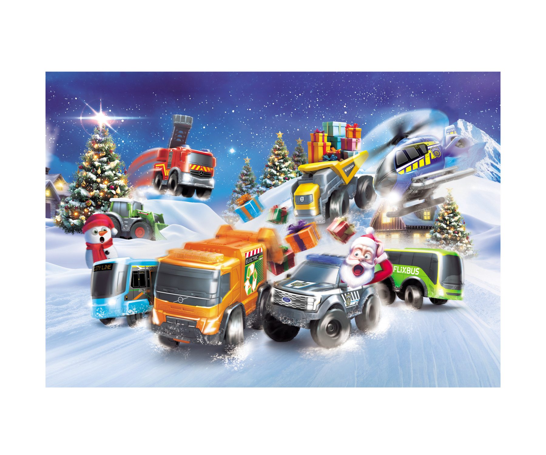Dickie Toys Adventskalender Micro Christmas – Bild 5 von 5