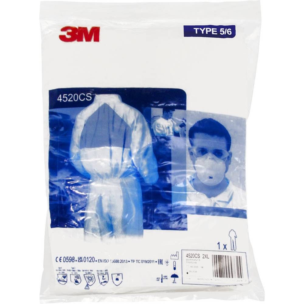 3M Einweghandschuhe Schutzanzug Modell 4520 4520XL