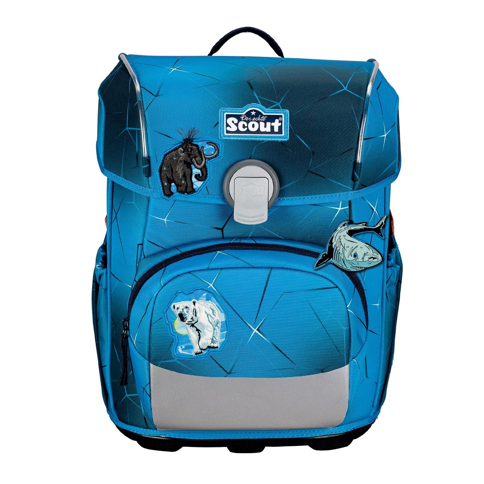 Scout Schulranzen Neo Exklusiv (5-tlg), Polyester