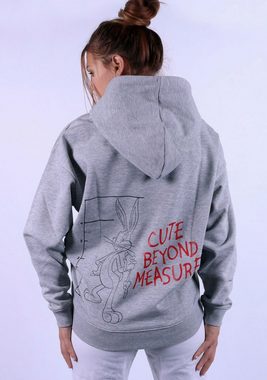 Capelli New York Hoodie Bugs Bunny Character Lizenz Design auf Vorder- & Rückseite.