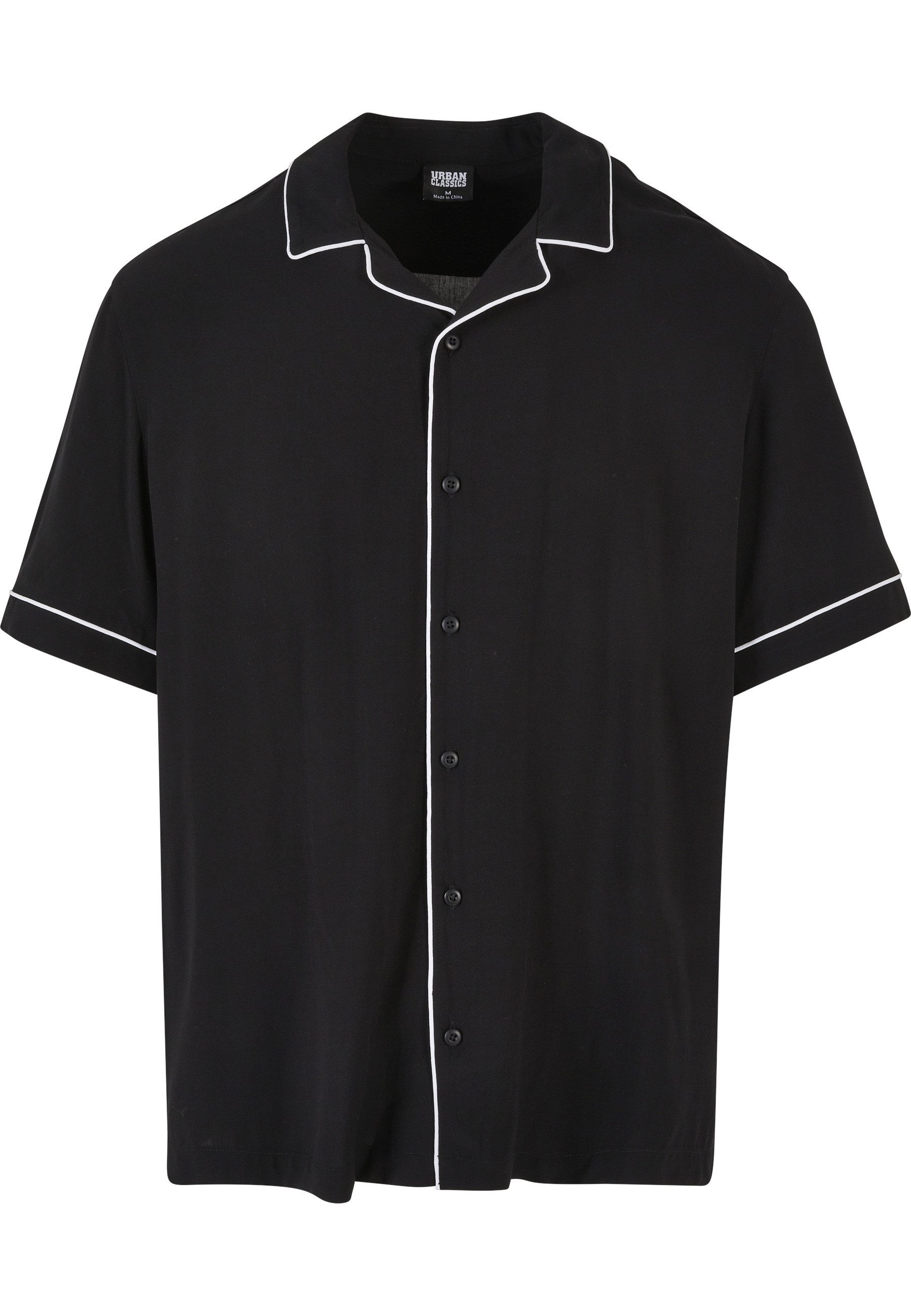 URBAN CLASSICS Karohemd Urban Classics Herren Bowling Shirt (1-tlg)
