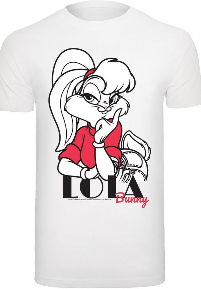 F4NT4STIC T-Shirt Looney Tunes Classic Lola Bunny Herren,Premium Merch ,Regular-Fit,Basic,Bedruckt, Sehr weicher Baumwollstoff mit hohem  Tragekomfort