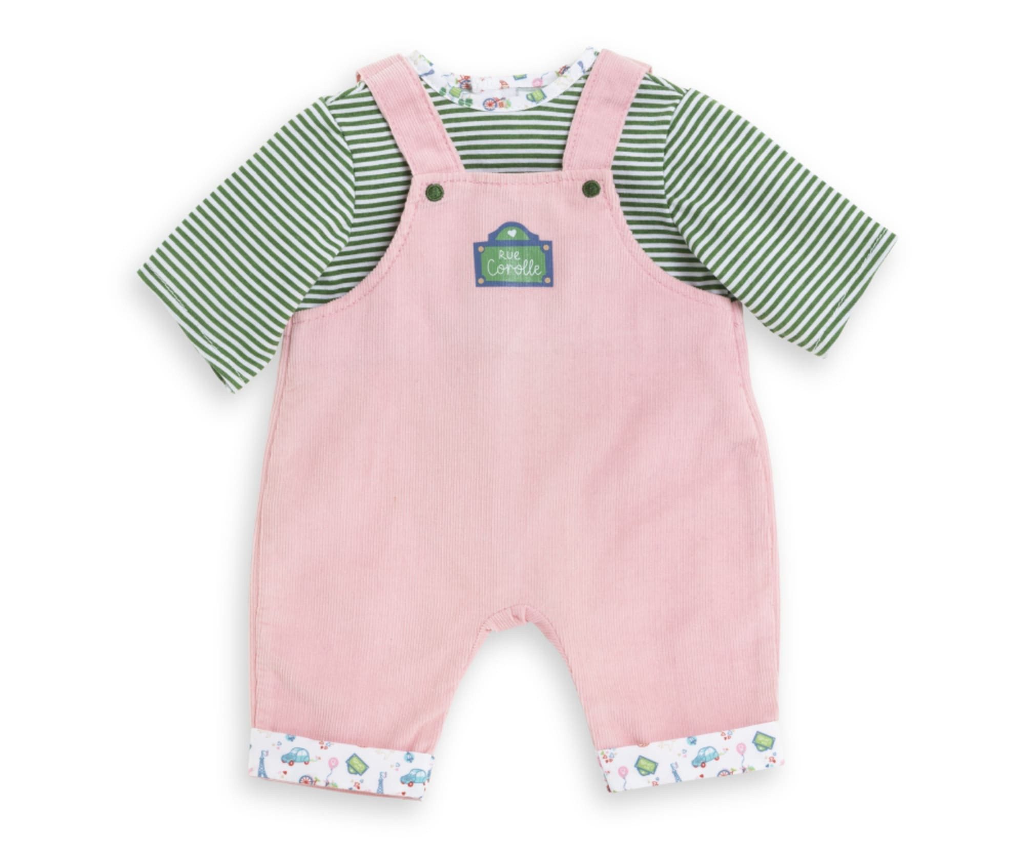 Corolle® Puppenkleidung Corolle Cor. MGP 36cm Shirt +Latzhose, Paris