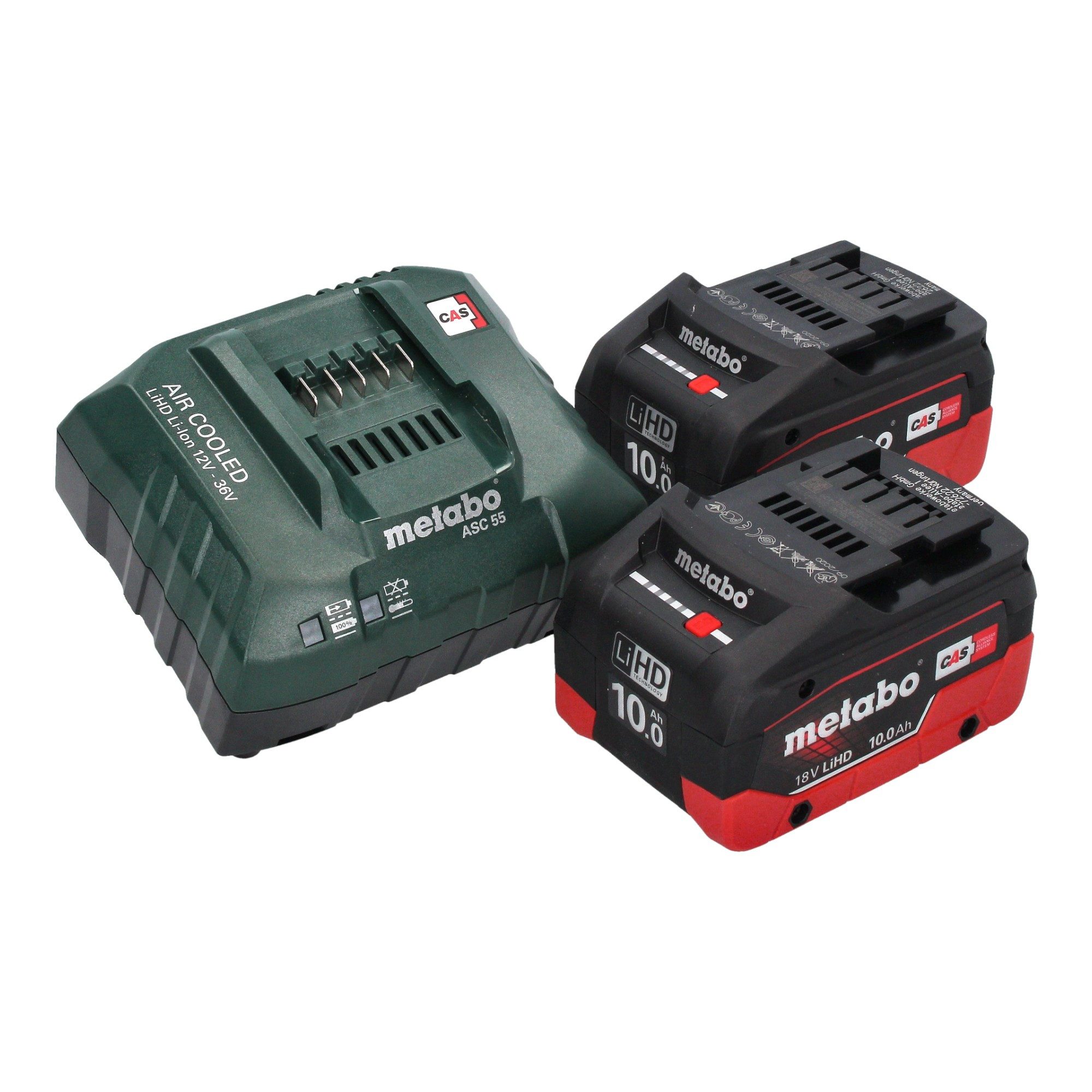 metabo Rührwerk RW 18 LTX 120 18 V 40 l Mischmenge 2x LiHD Akku 10,0 Ah + Ladegerät