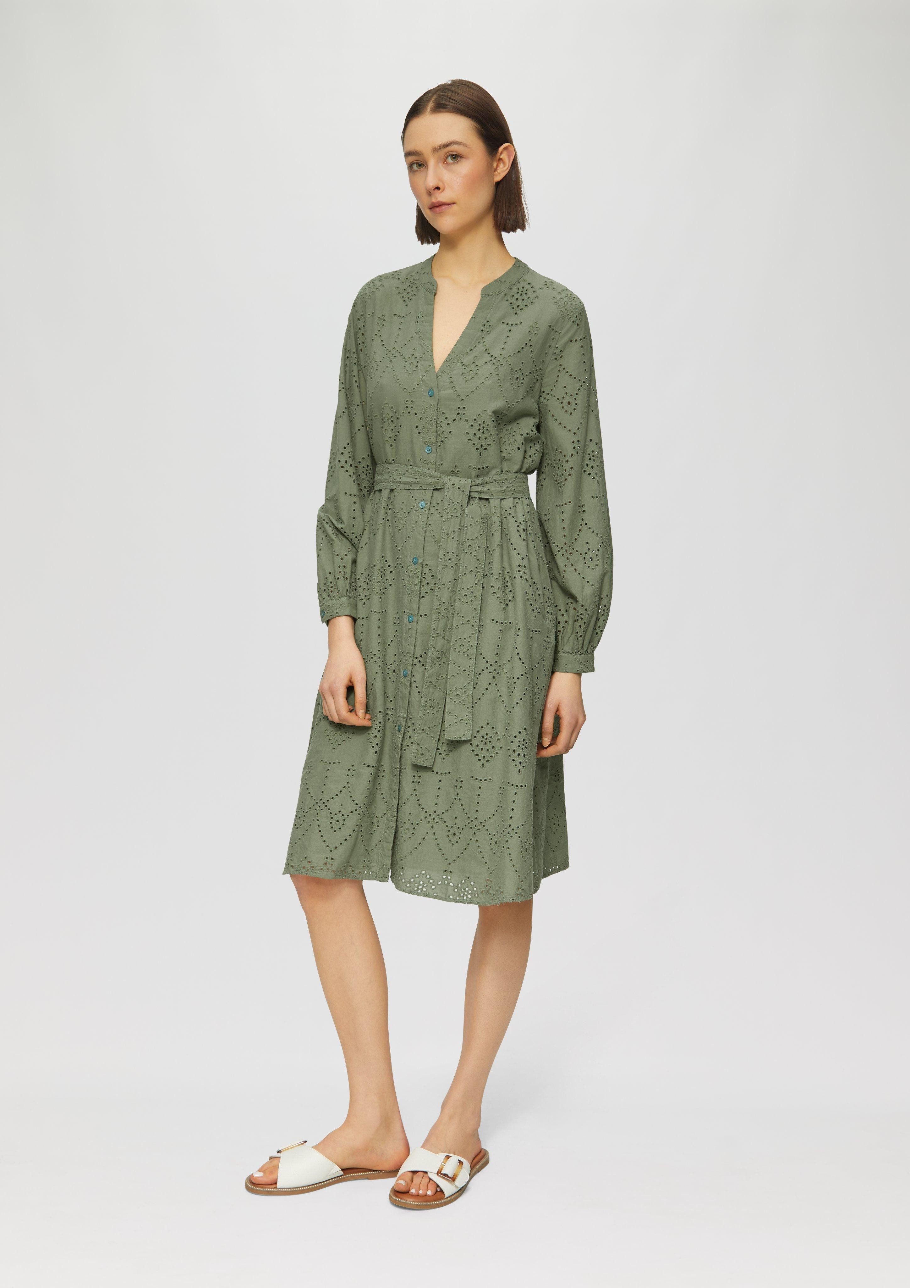 s.Oliver Minikleid Kleid in A-Shape mit günstig online kaufen