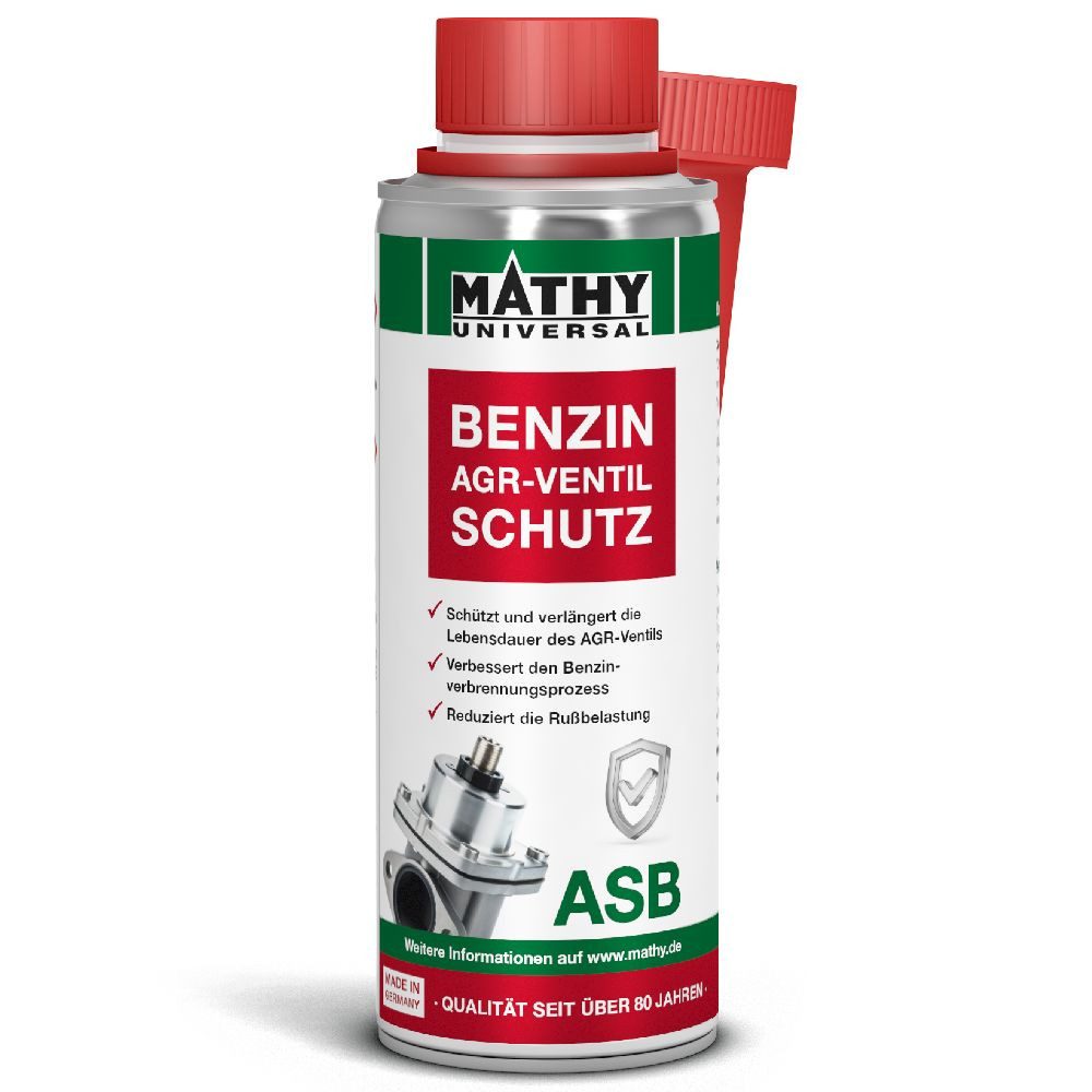 MATHY Benzin-Stabilisator MATHY-ASB AGR-Ventil-Schutz Benzin 200 ml, 0,2 l, (1-St) Pflege + Schutz des AGR-Systems