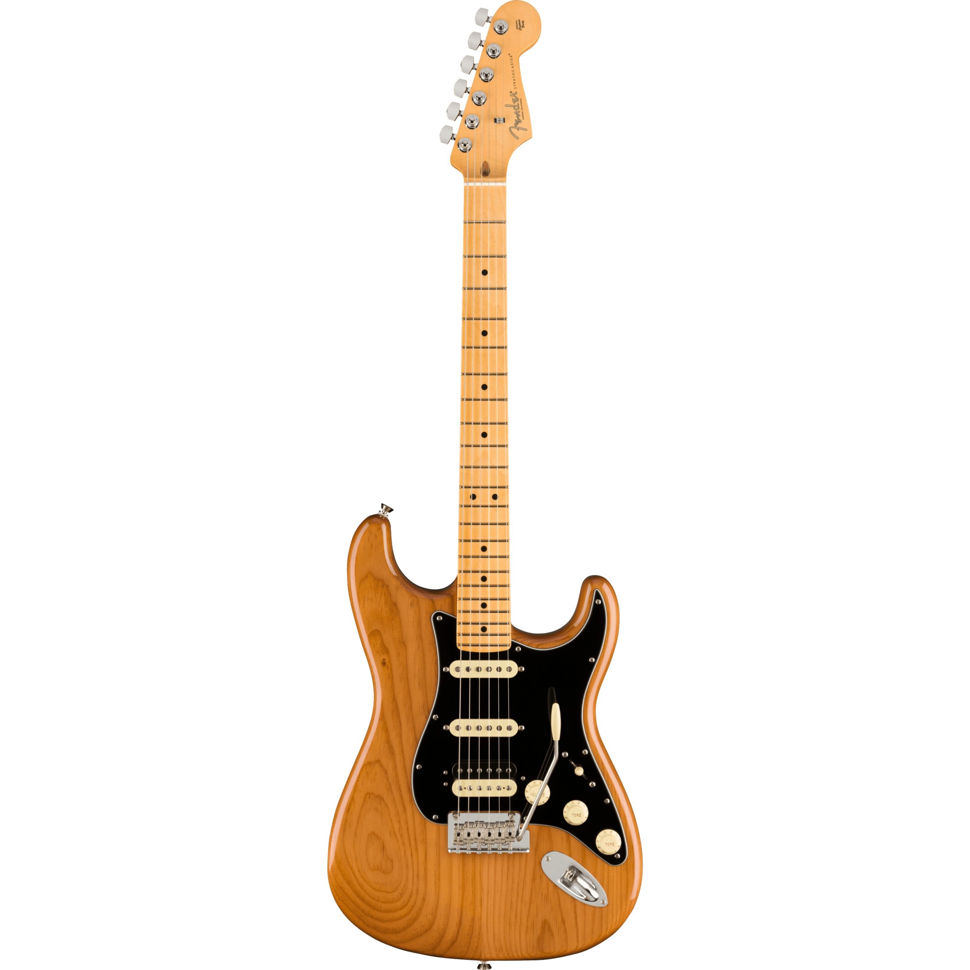 Fender E-Gitarre, E-Gitarren, ST-Modelle, American Professional II Stratocaster HSS MN Roasted Pine -