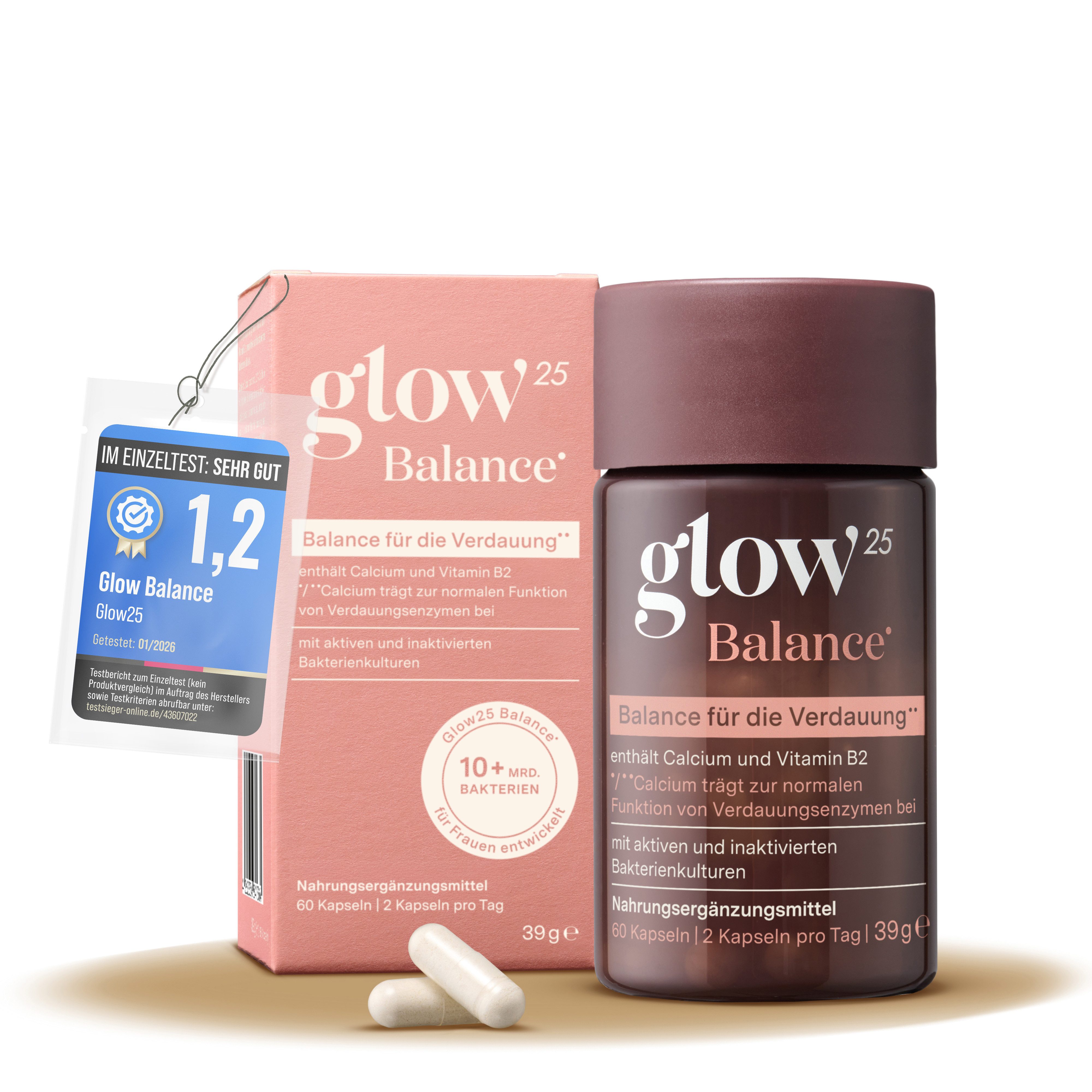 Glow25 Glow25® Balance [30 Portionen] Kapseln, 40 g