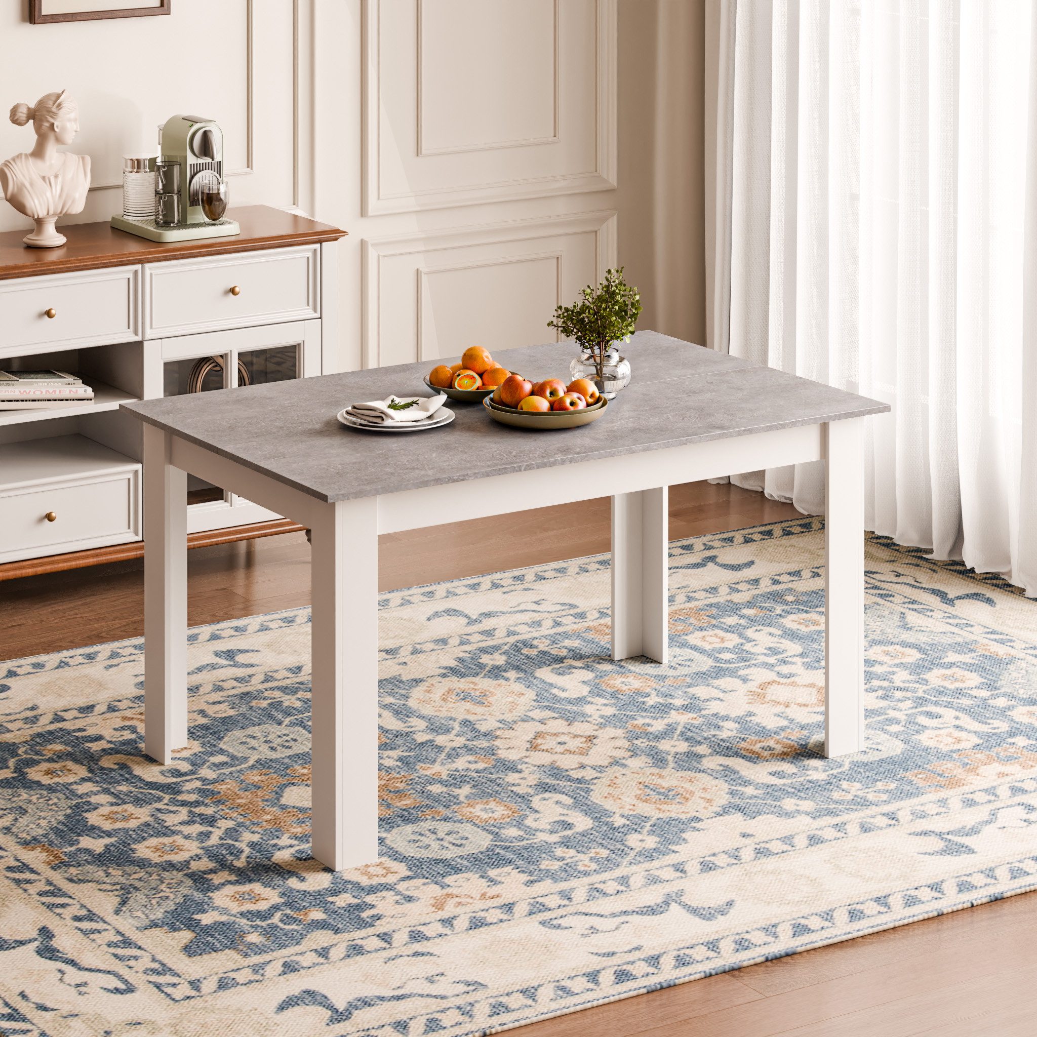 Mondeer Esstisch Esszimmertisch, Stilvoll und langlebig 138 x 90 x 75cm günstig online kaufen