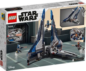 LEGO® Konstruktionsspielsteine LEGO® Star Wars™ - Mandalorian Starfighter™, (Set, 544 St)
