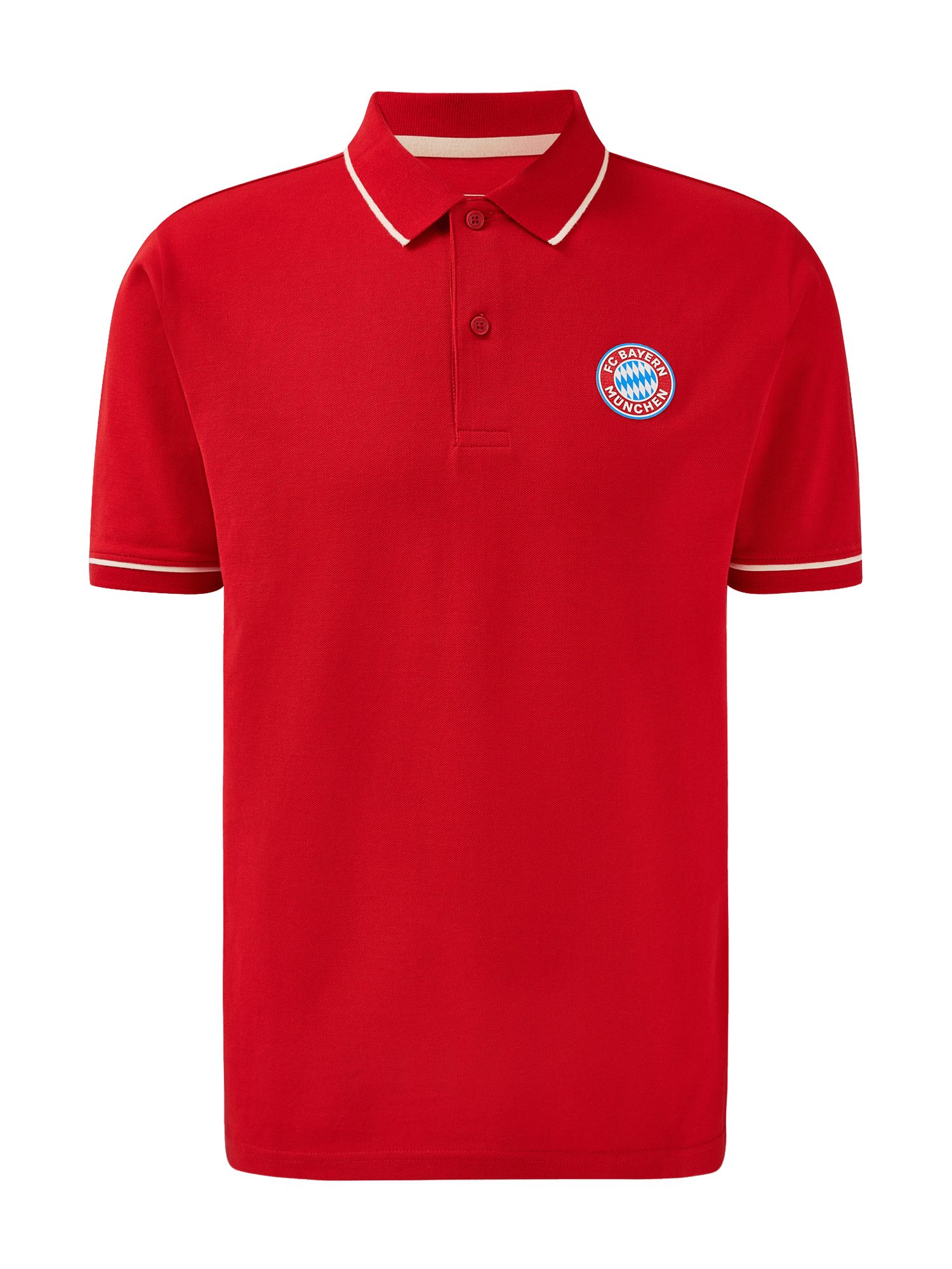 FC Bayern München Poloshirt FC Bayern München, Poloshirt Essentials, Herren, Rot