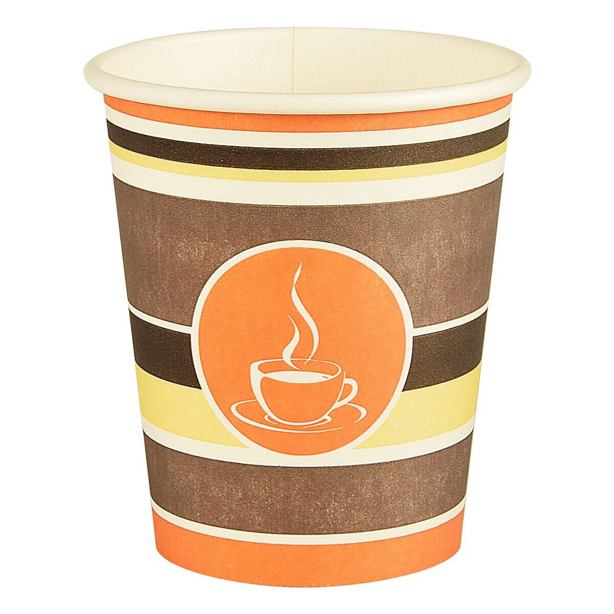PAPSTAR Becher To Go, 50-tlg., Pappe, 200 ml, Trinkbecher / Pappbecher für Heißgetränke geeignet