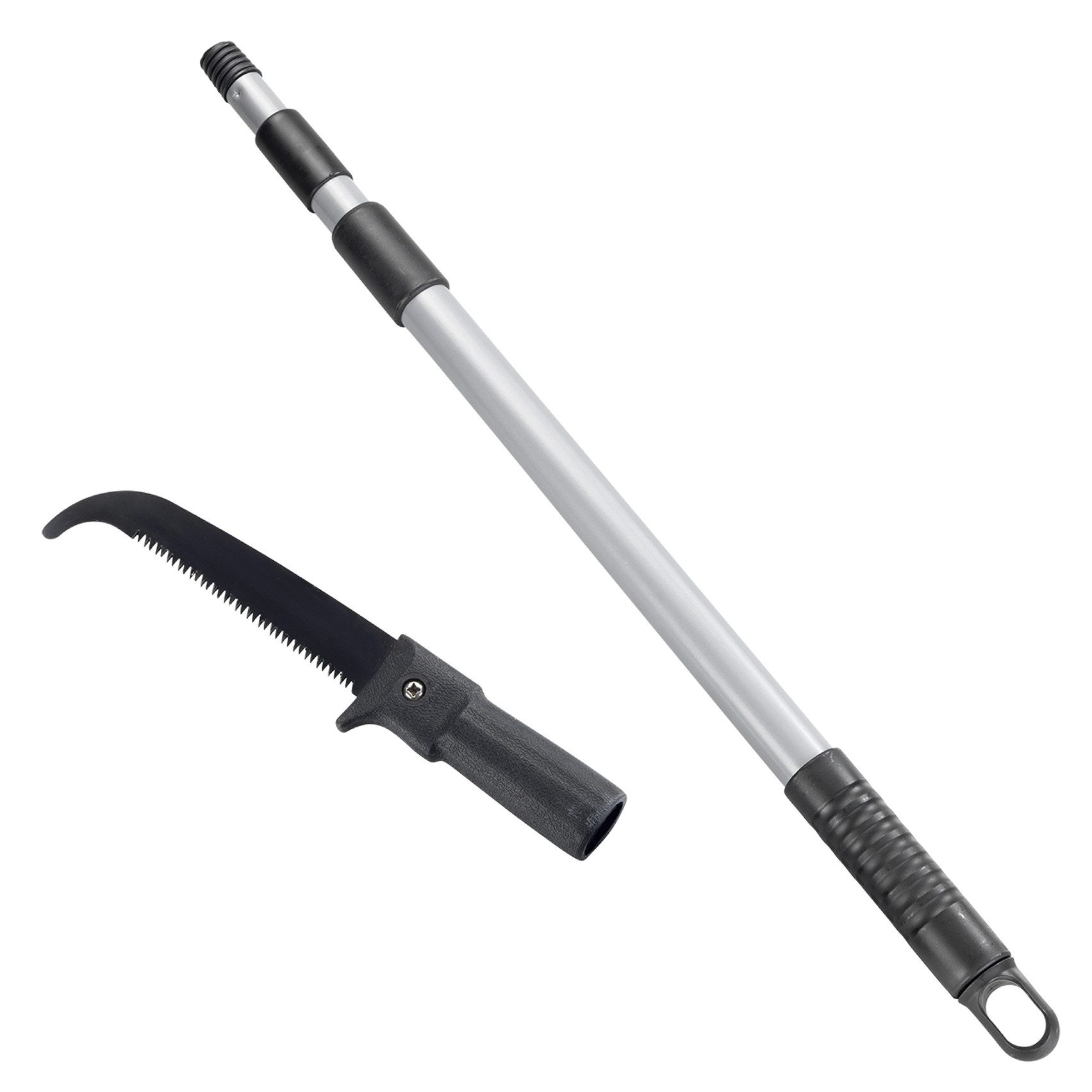Maximex Gartensäge Maximex 2in1, Astsäge und Teleskopstiel, bis zu 342 cm Arbeitshöhe
