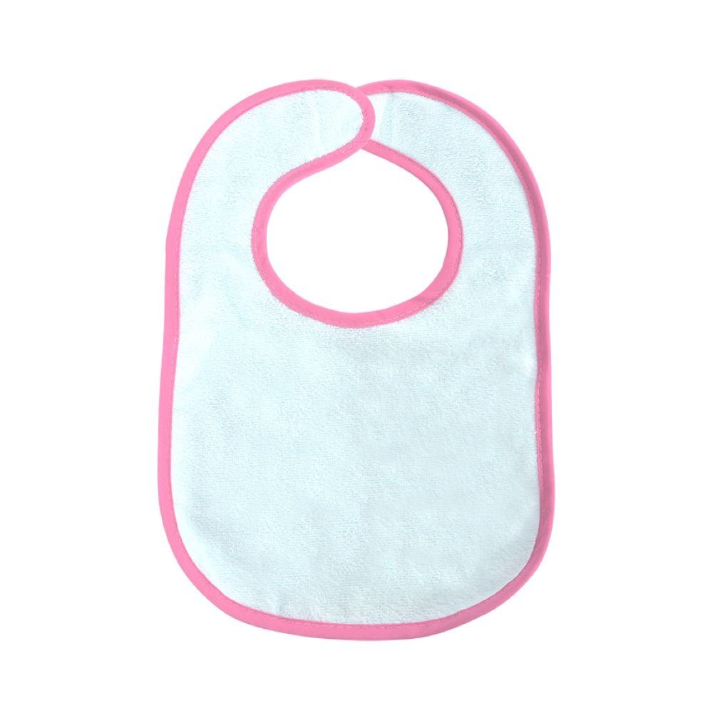 rosa Baby Care Set, wasserdicht (1-St), 7-teiliges Lätzchen Klettverschluss, einlagig, Babylatz
