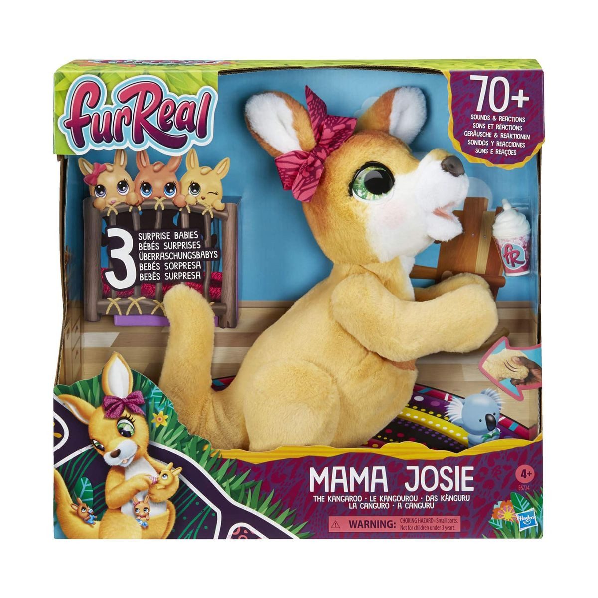 Hasbro Plüschfigur Hasbro E6724 - furReal - interaktives Plüschfigur mit So günstig online kaufen