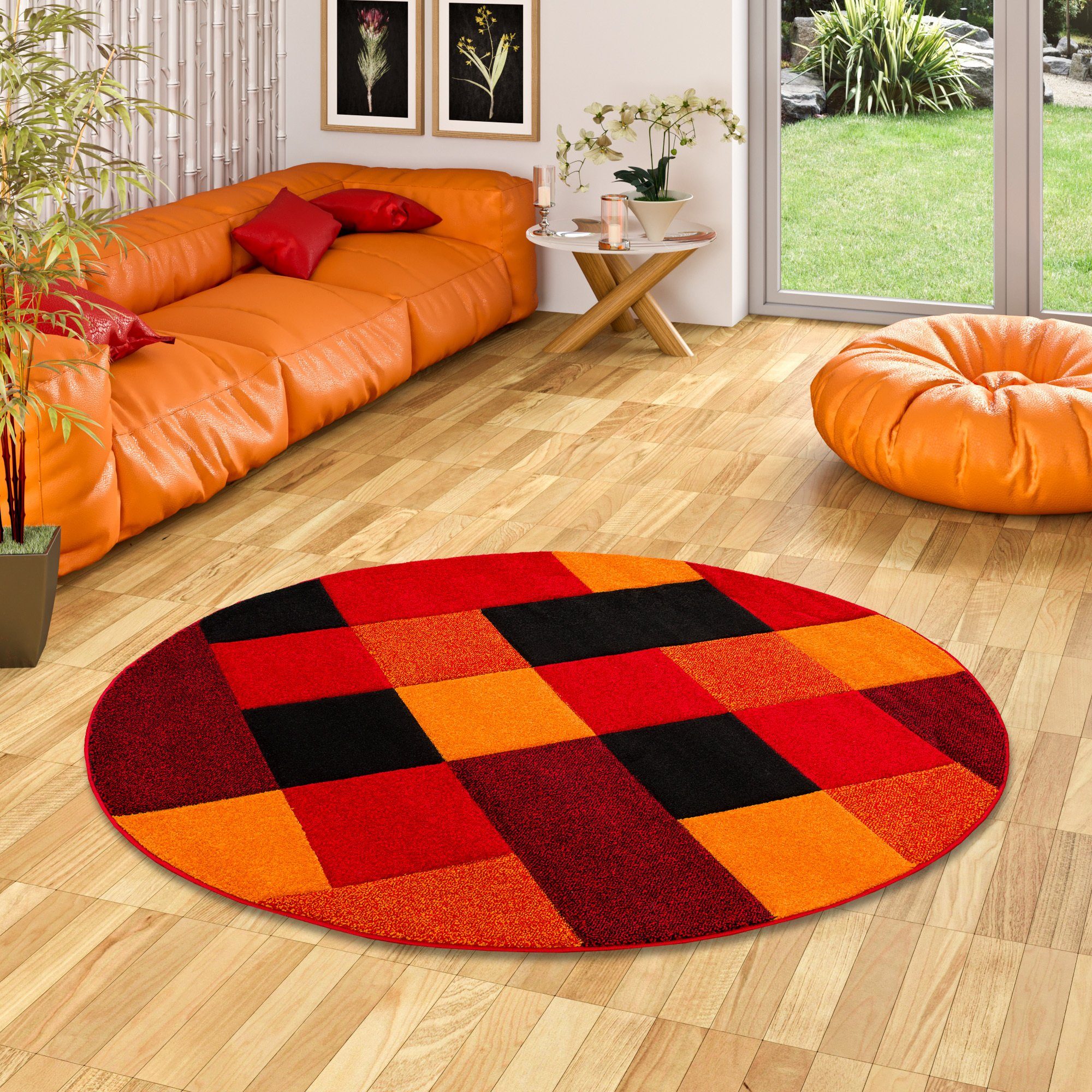 Pergamon Designteppich Designer Teppich Brilliant Karo günstig online kaufen