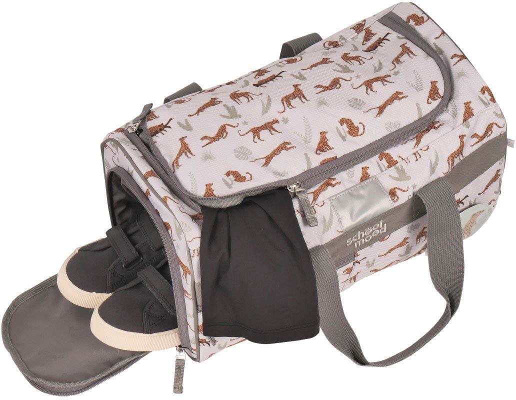 SCHOOL-MOOD® Sporttasche Nordic Collection, Leopard